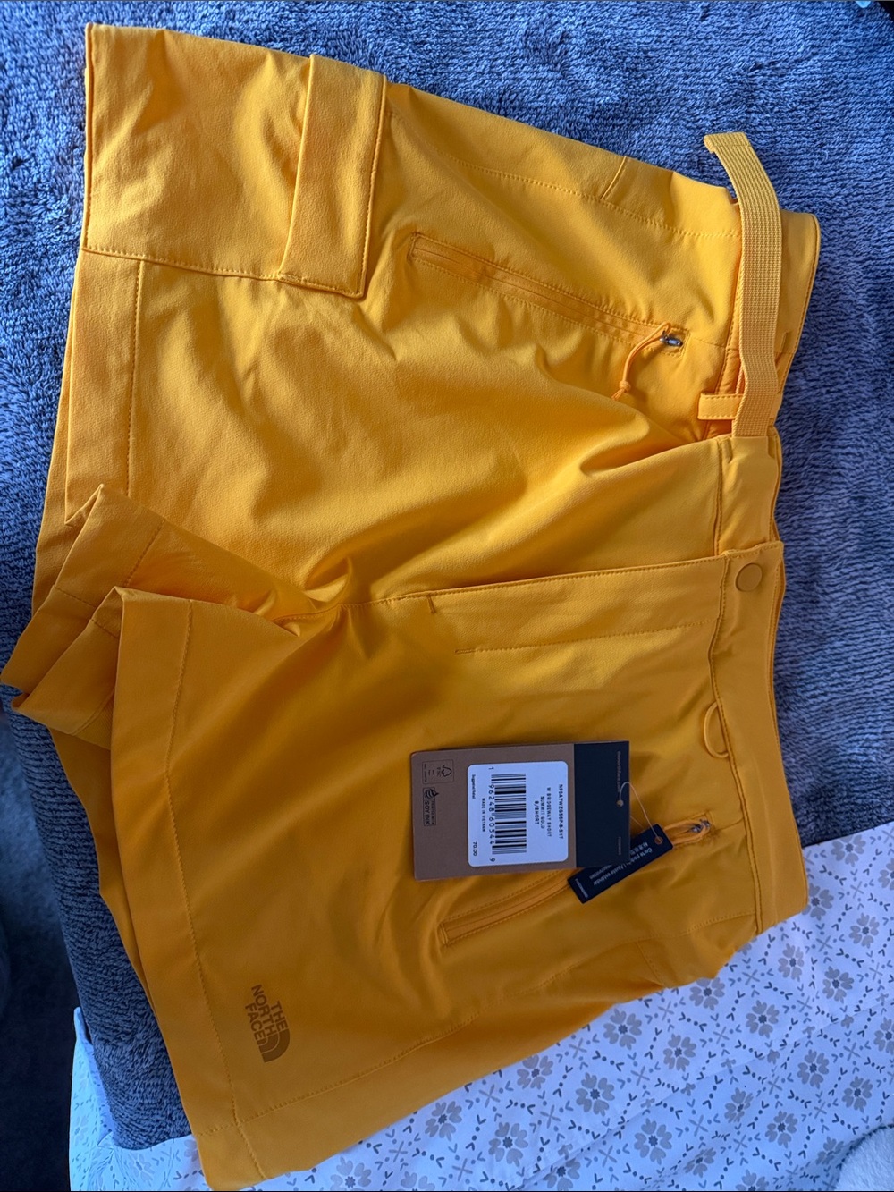 The North Face Women's Golden Yellow Outdoor Shorts